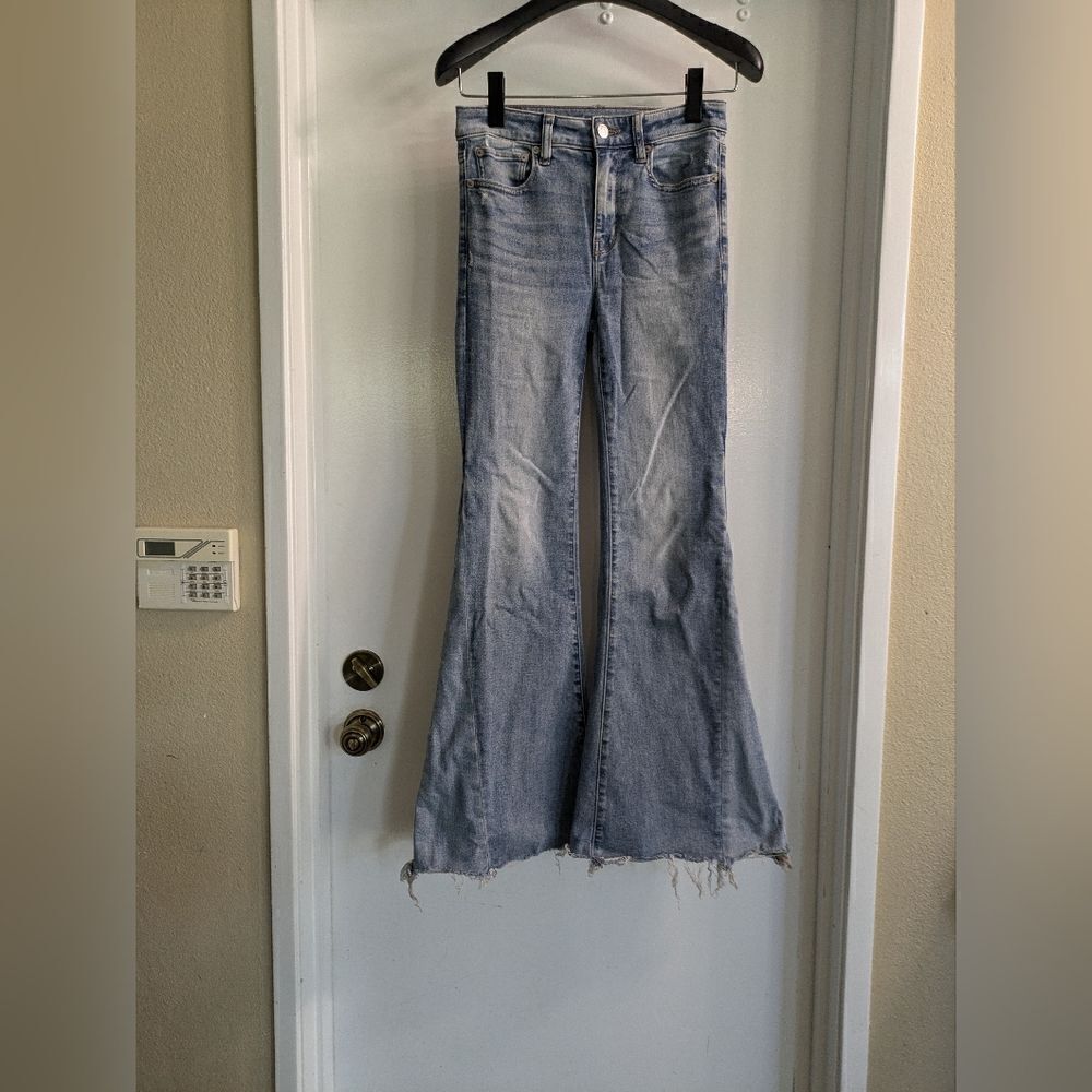American Eagle Super Stretch Festival Flare Jeans